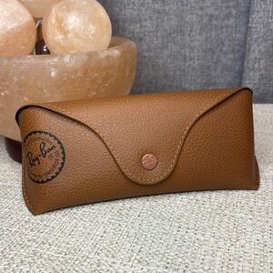New Rayban Brown Case with Lens cloth